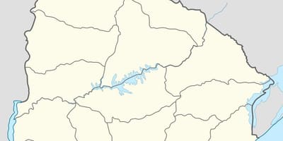 Карта Уругвајски контура
